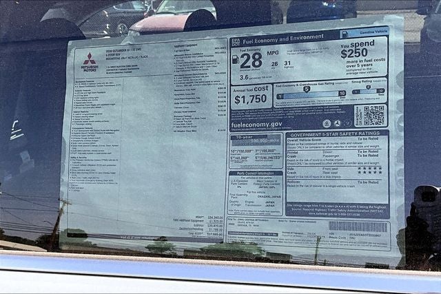2026 Mitsubishi Outlander SE