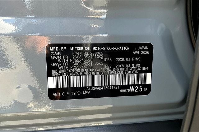 2026 Mitsubishi Outlander SE