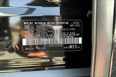 2026 Mitsubishi Outlander SE
