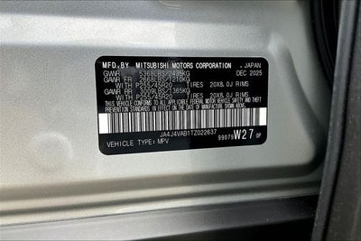 2026 Mitsubishi Outlander SE