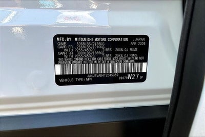 2026 Mitsubishi Outlander LE