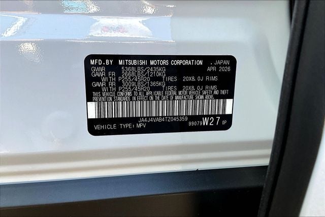 2026 Mitsubishi Outlander LE
