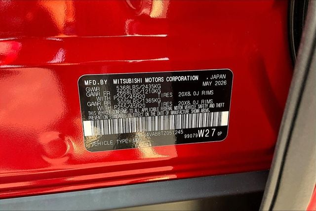 2026 Mitsubishi Outlander LE
