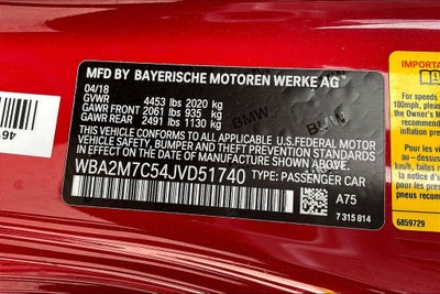 2018 BMW 2 Series 230i