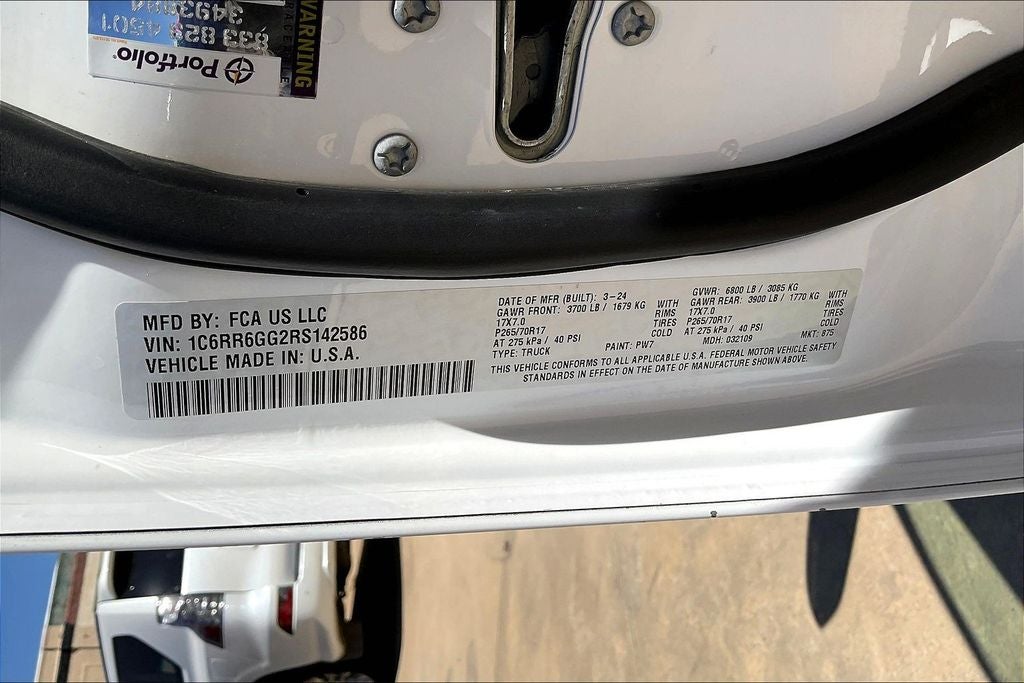 2024 RAM 1500 Classic SLT