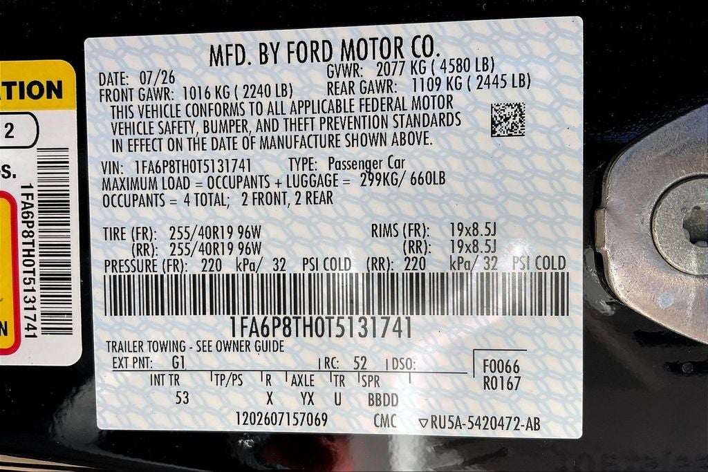 2026 Ford Mustang EcoBoost Premium