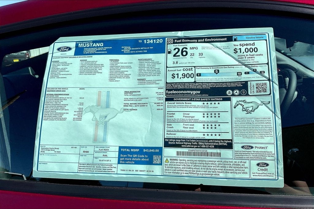 2026 Ford Mustang EcoBoost Premium