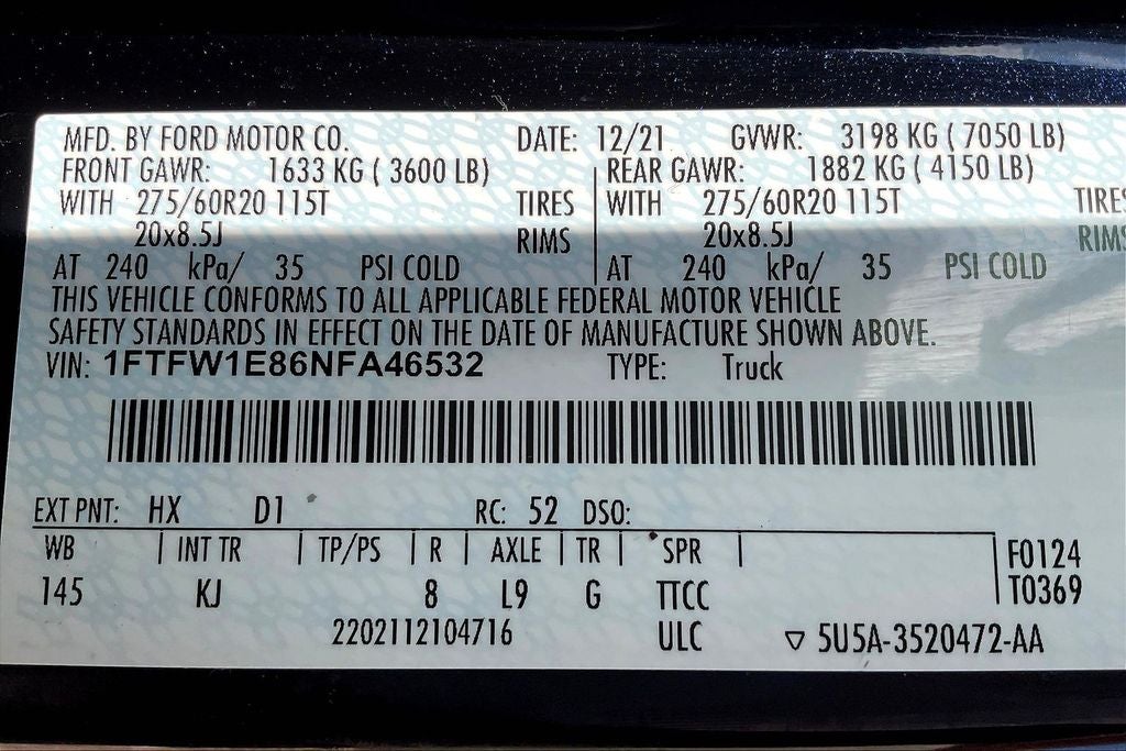 2022 Ford F-150 King Ranch