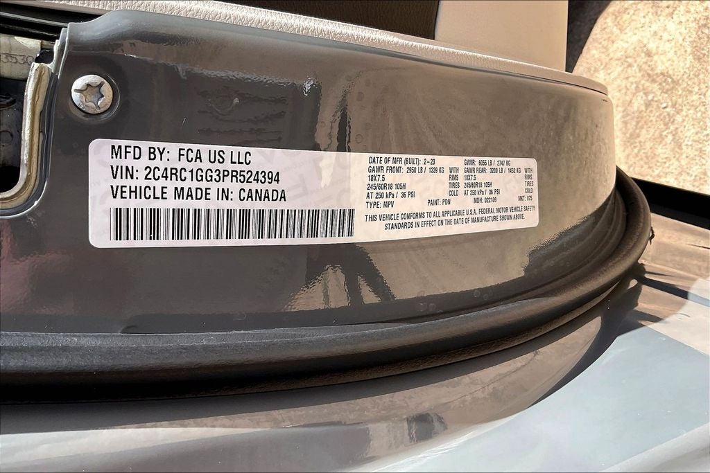 2023 Chrysler Pacifica Limited