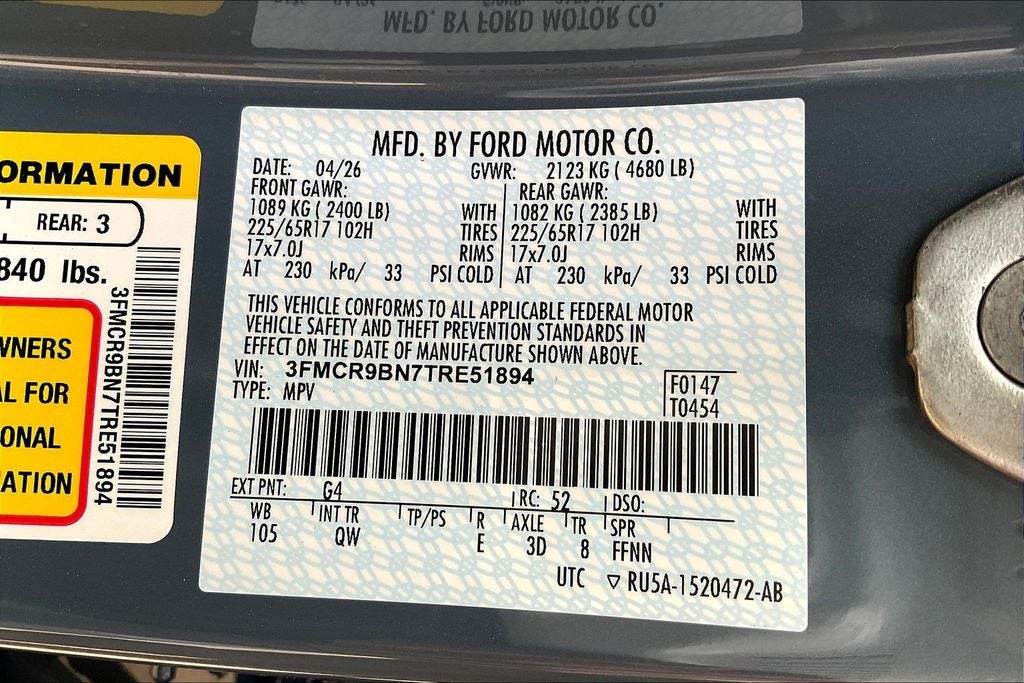 2026 Ford Bronco Sport Big Bend