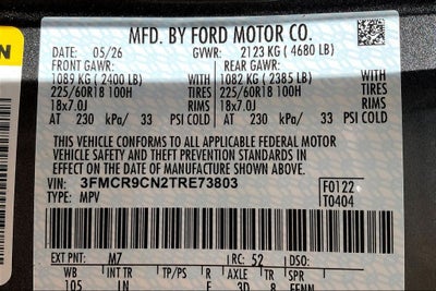 2026 Ford Bronco Sport Outer Banks