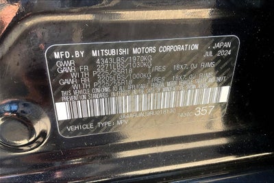 2024 Mitsubishi Outlander Sport 2.0 SE