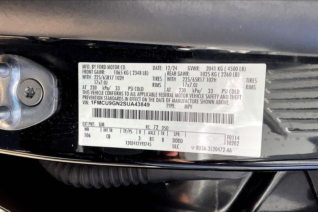 2025 Ford Escape Active