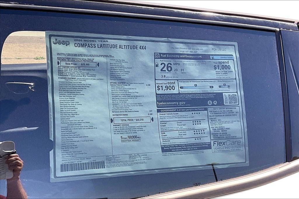 2026 Jeep Compass Latitude