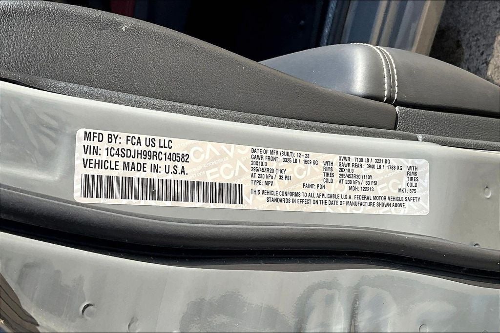 2024 Dodge Durango SRT Hellcat Premium SRT Hellcat Premium