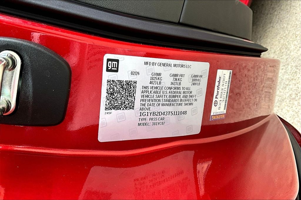 2026 Chevrolet Corvette Stingray 2LT