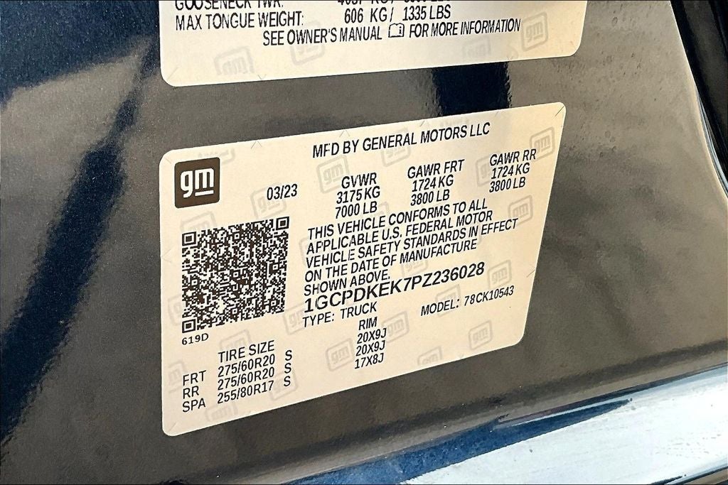 2023 Chevrolet Silverado 1500 LT Texas Edition