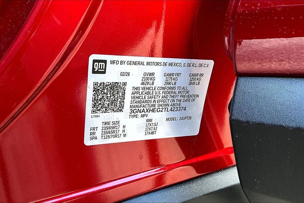 2026 Chevrolet Equinox LT