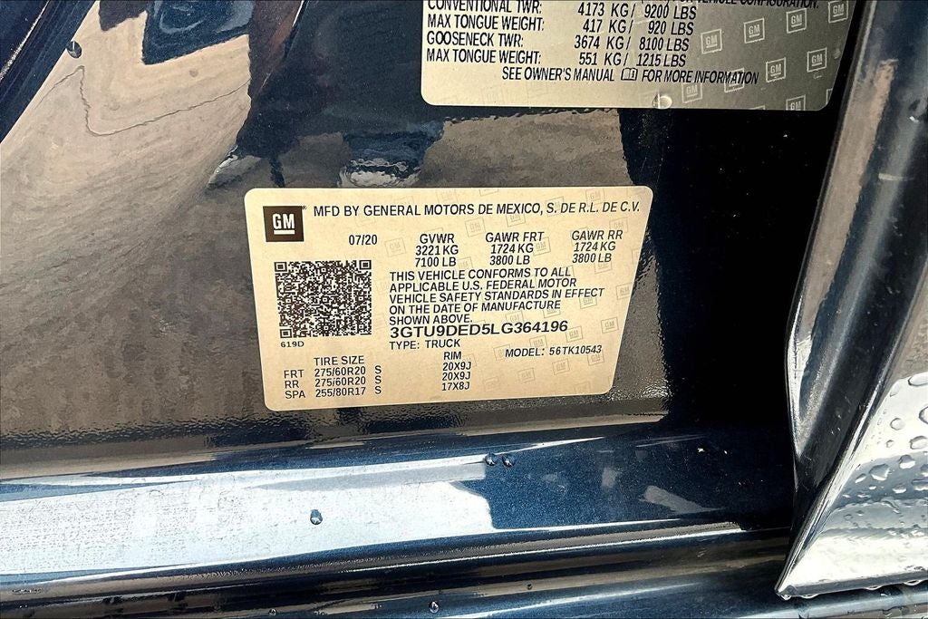 2020 GMC Sierra 1500 SLT