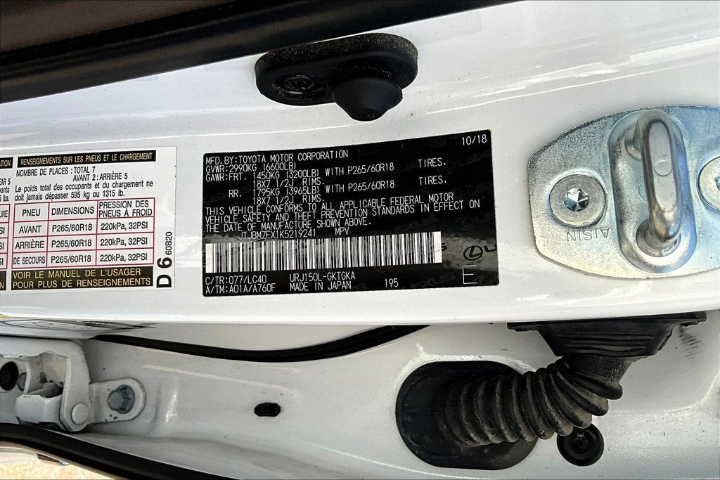 2019 Lexus GX 460