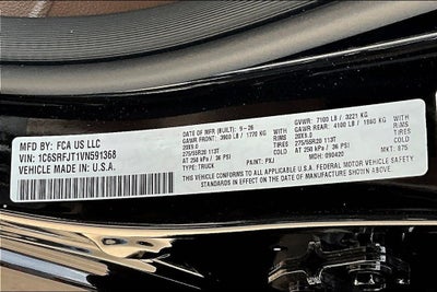2027 RAM 1500 Laramie