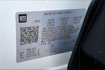 2025 Chevrolet Trax LT