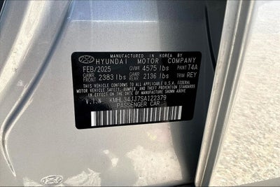 2025 Hyundai Sonata Hybrid SEL