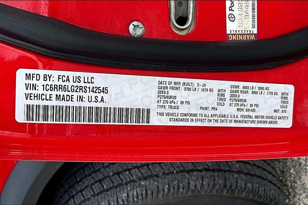 2024 RAM 1500 Classic Warlock