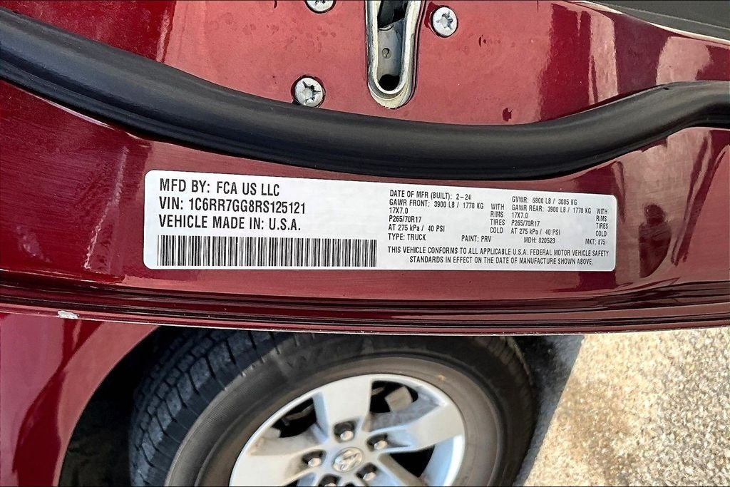 2024 RAM 1500 Classic SLT