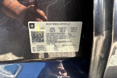 2018 Chevrolet Tahoe LT