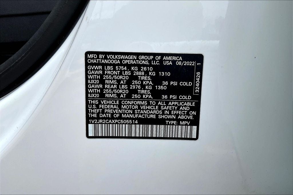 2023 Volkswagen Atlas 3.6L V6 SE w/Technology