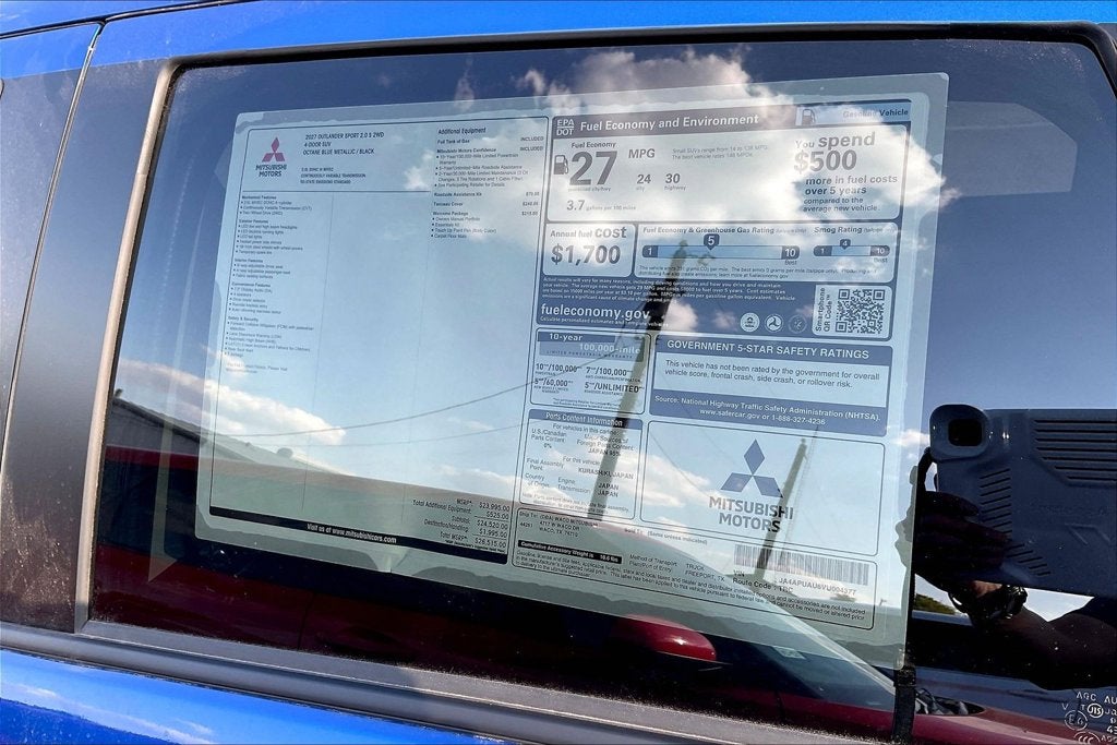 2027 Mitsubishi Outlander Sport 2.0 S