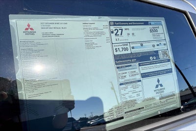 2027 Mitsubishi Outlander Sport 2.0 S