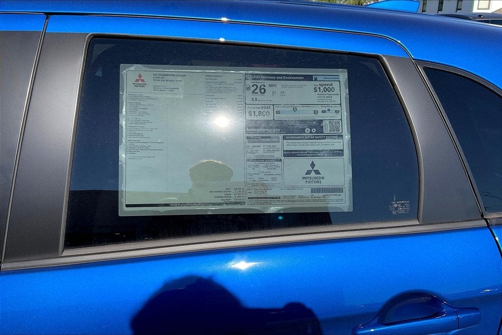 2027 Mitsubishi Outlander Sport 2.0 ES