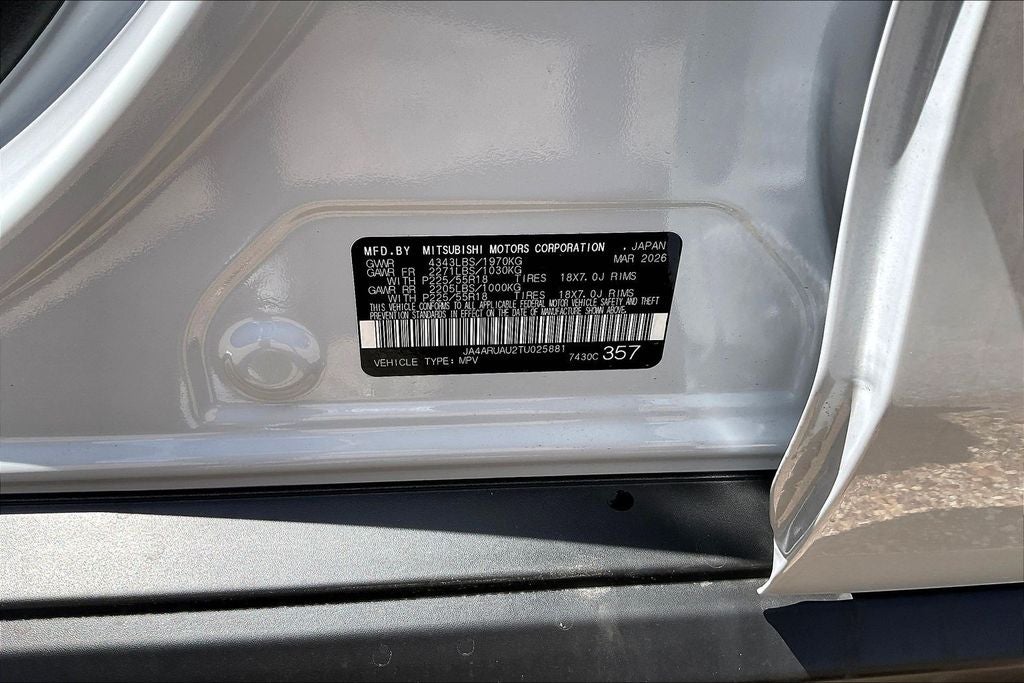 2026 Mitsubishi Outlander Sport 2.0 ES