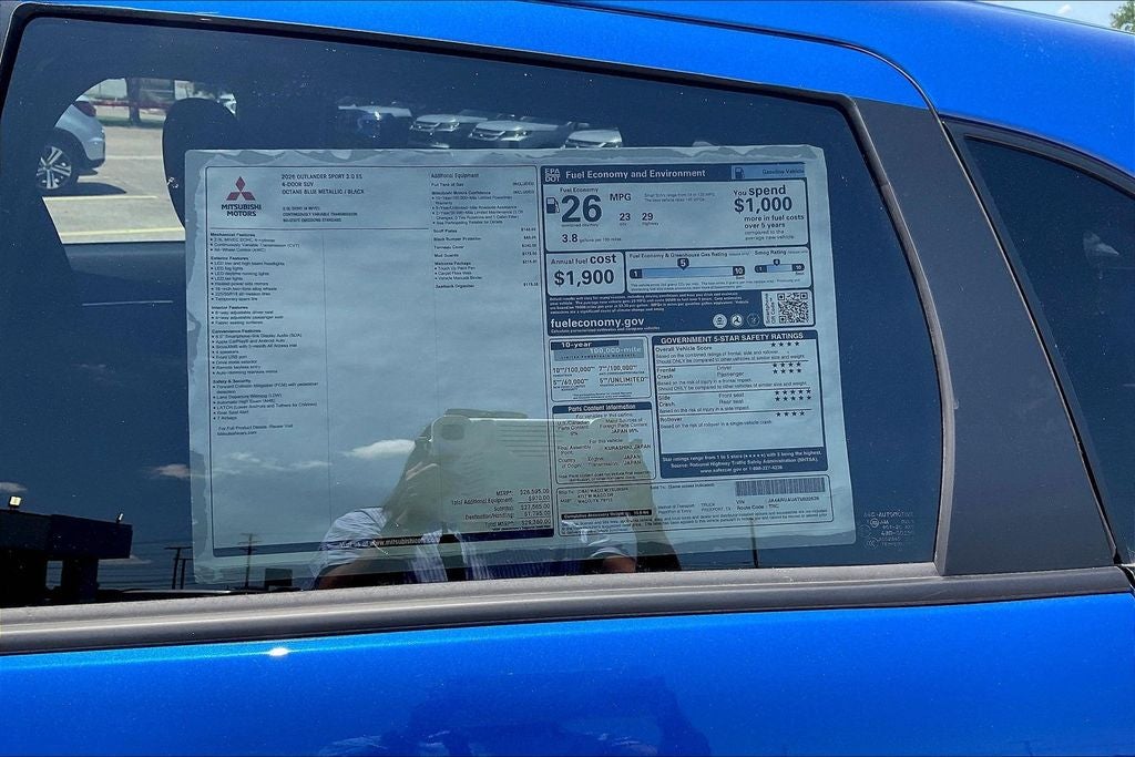 2026 Mitsubishi Outlander Sport 2.0 ES