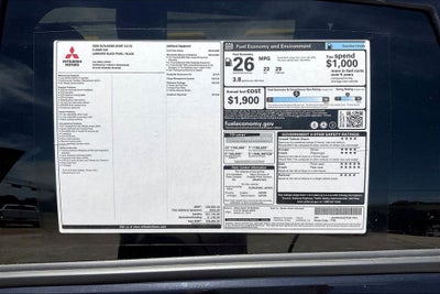 2026 Mitsubishi Outlander Sport 2.0 ES