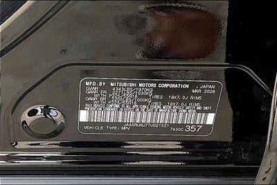 2026 Mitsubishi Outlander Sport 2.0 LE