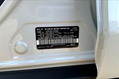 2026 Mitsubishi Outlander Sport 2.0 LE