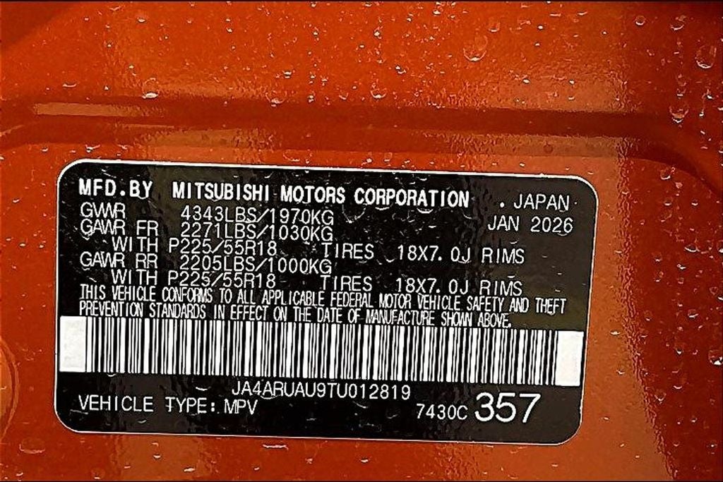 2026 Mitsubishi Outlander Sport 2.0 ES