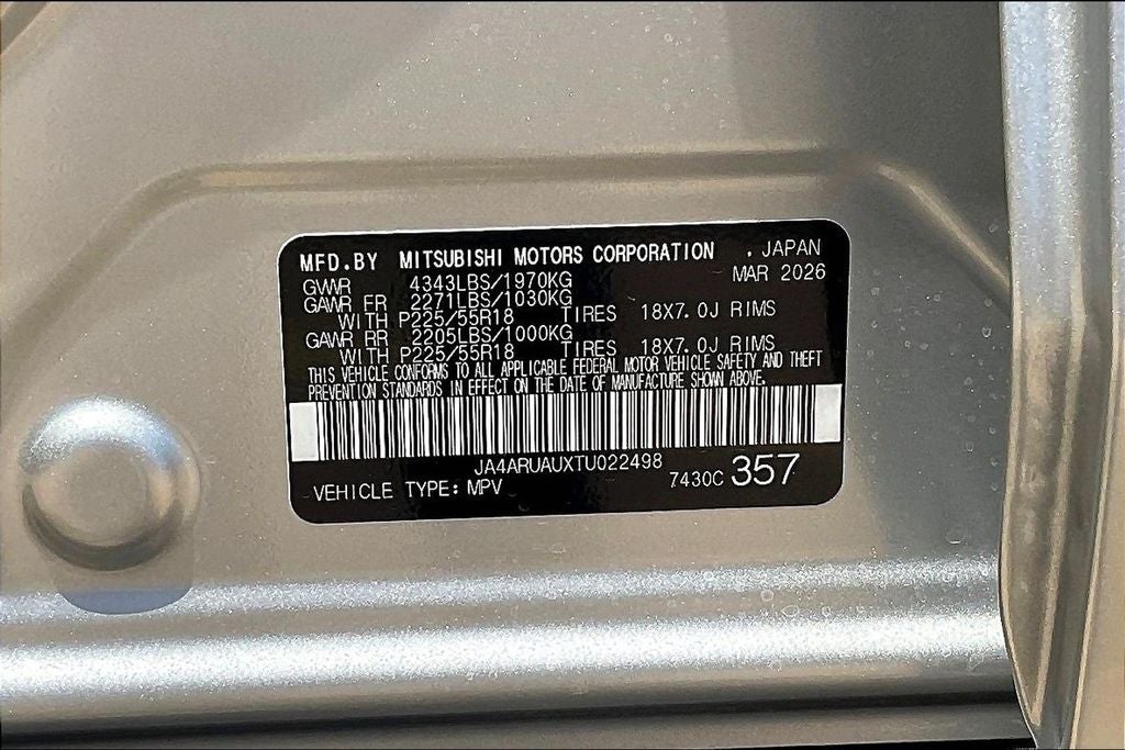 2026 Mitsubishi Outlander Sport 2.0 LE