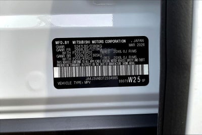 2026 Mitsubishi Outlander LE
