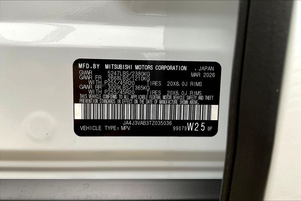 2026 Mitsubishi Outlander LE