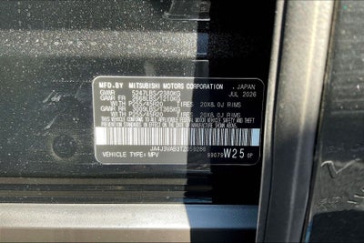 2026 Mitsubishi Outlander LE
