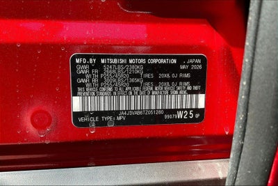 2026 Mitsubishi Outlander LE