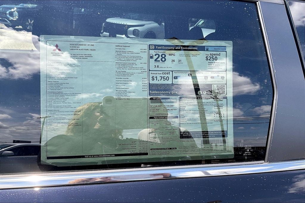 2026 Mitsubishi Outlander SE