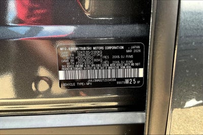 2026 Mitsubishi Outlander Black Edition