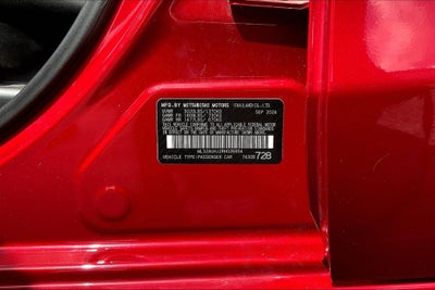 2024 Mitsubishi Mirage ES