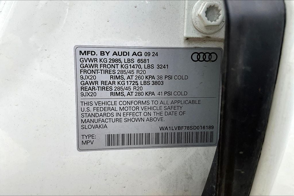 2025 Audi Q7 55 Premium Plus quattro