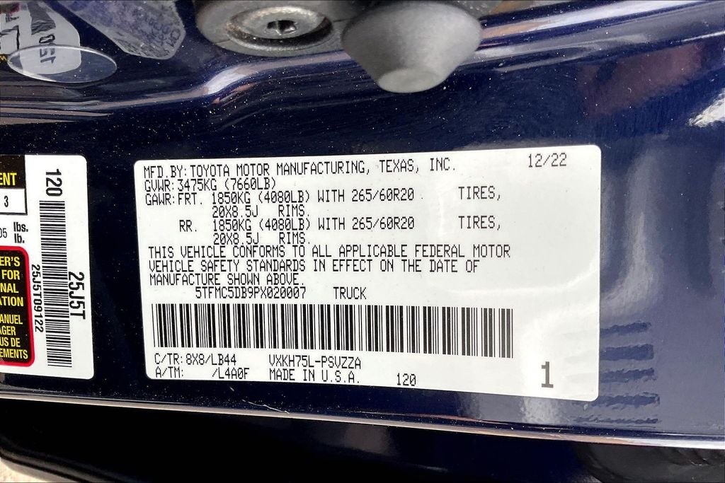 2023 Toyota Tundra Hybrid 1794 Edition